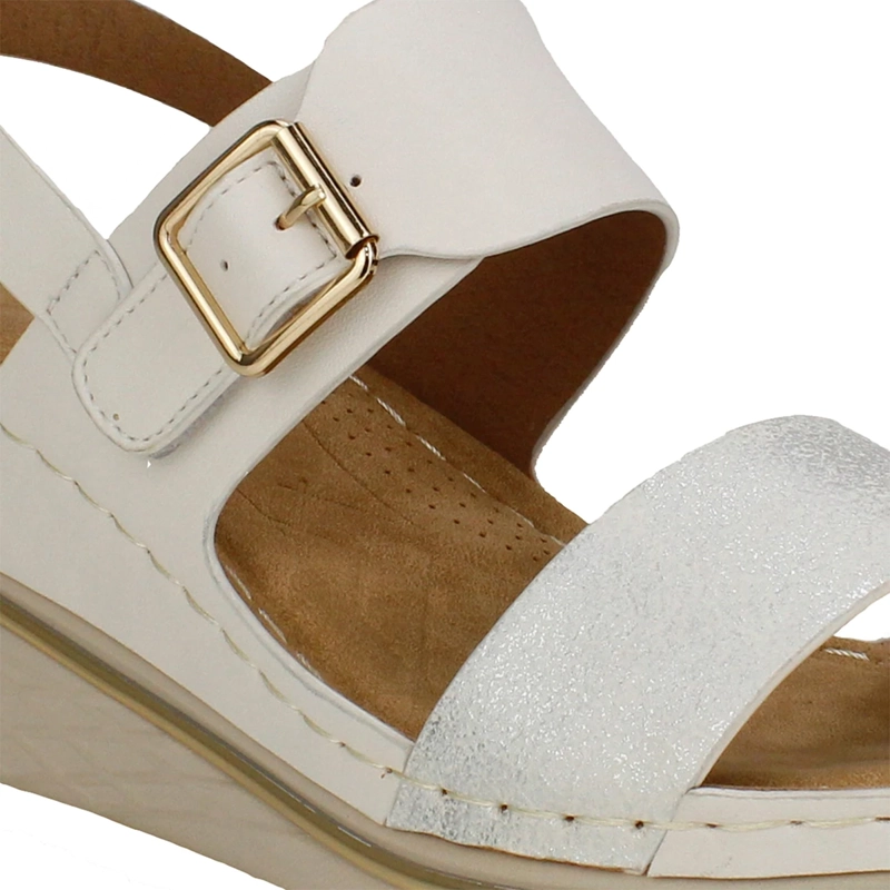 SANDALIAS MUJER VERAZZI BLANCO 3J9147 - 4