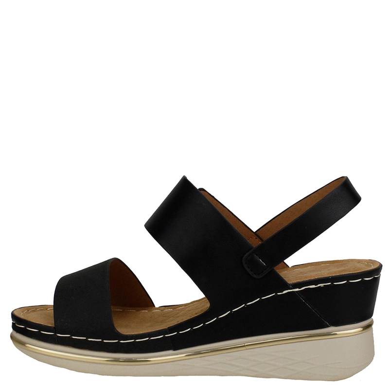 SANDALIAS MUJER VERAZZI NEGRO 3J9147 - 3
