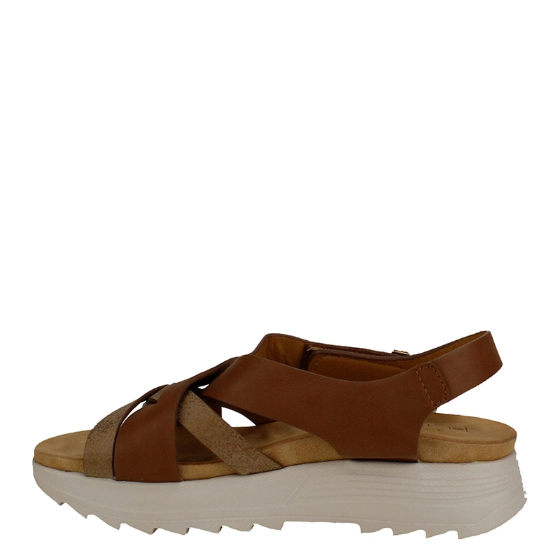SANDALIAS MUJER VERAZZI CAFÉ 3J9148-L4 - 3