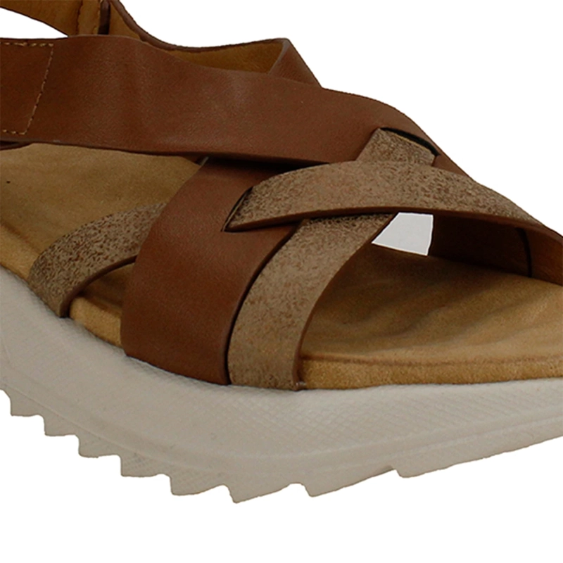 SANDALIAS MUJER VERAZZI CAFÉ 3J9148-L4 - 4