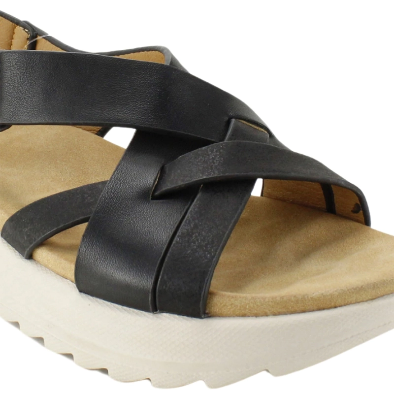 SANDALIAS MUJER VERAZZI NEGRO 3J9148-L4 - 4
