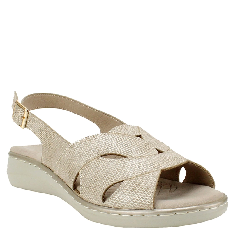 SANDALIAS MUJER VERAZZI DORADO H3J9432 - 2