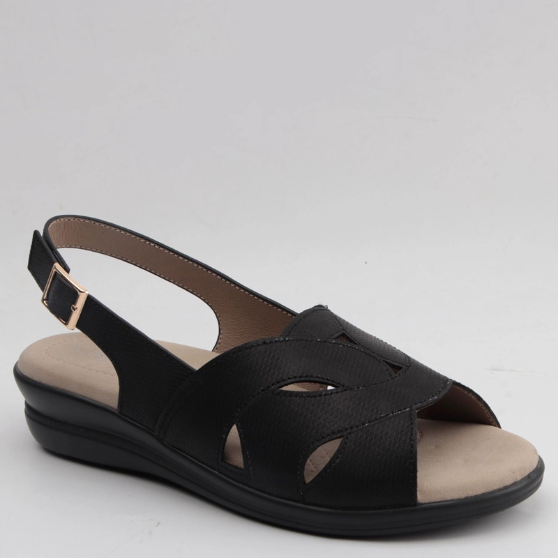 SANDALIAS MUJER VERAZZI NEGRO H3J9432 - 2