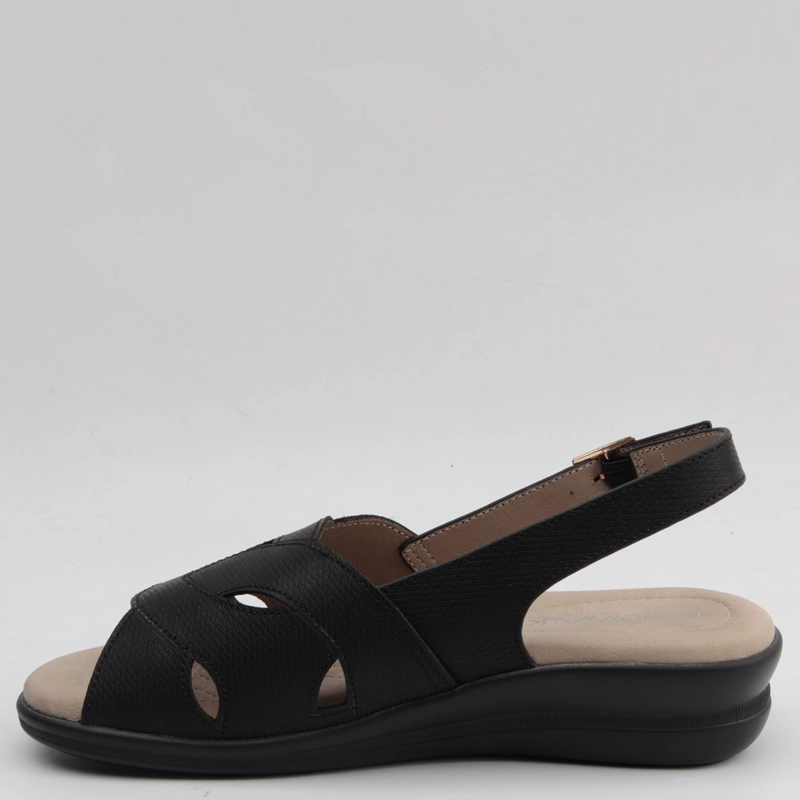 SANDALIAS MUJER VERAZZI NEGRO H3J9432 - 3