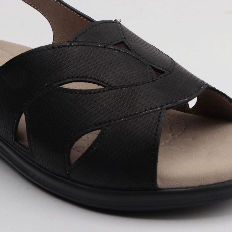 SANDALIAS MUJER VERAZZI NEGRO H3J9432 - 4