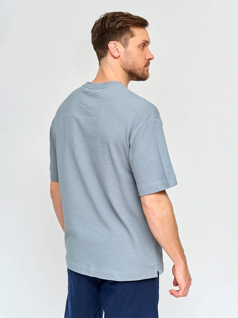 POLERA HOMBRE MARQUIS ALGODÓN MANGA CORTA TEXTURA - 2