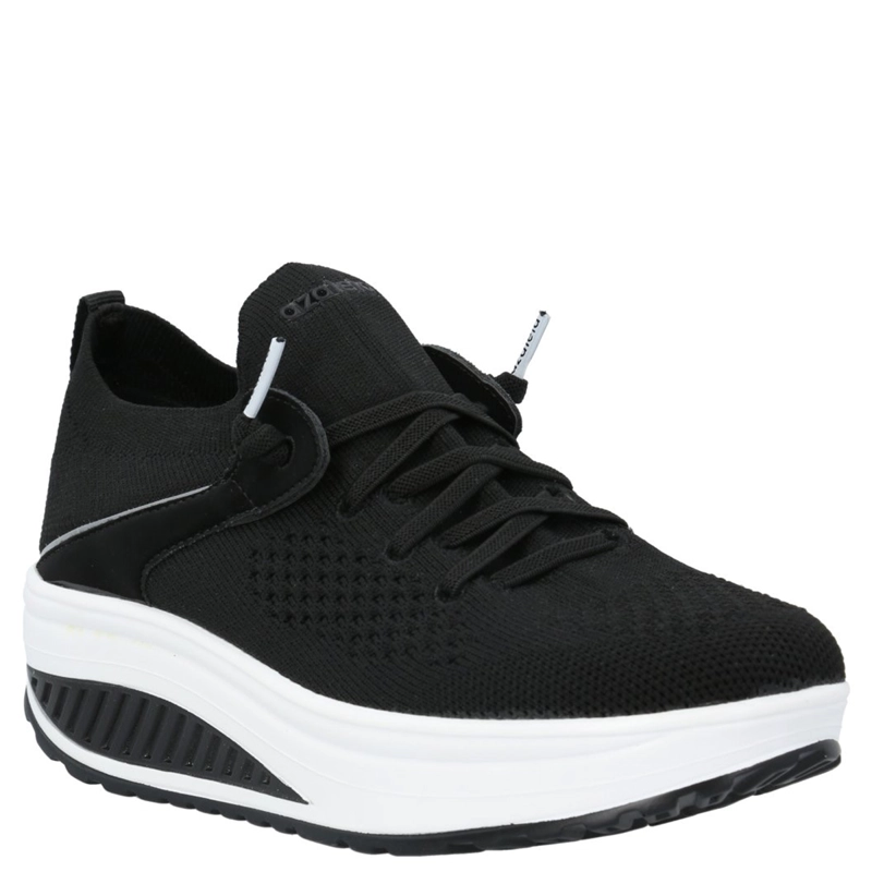 ZAPATILLAS MUJER AZALEIA CASUALES NEGRO EDEN - 2