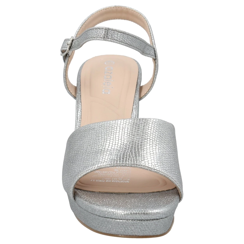 SANDALIAS MUJER AZALEIA PLATEADO JUANI - 4
