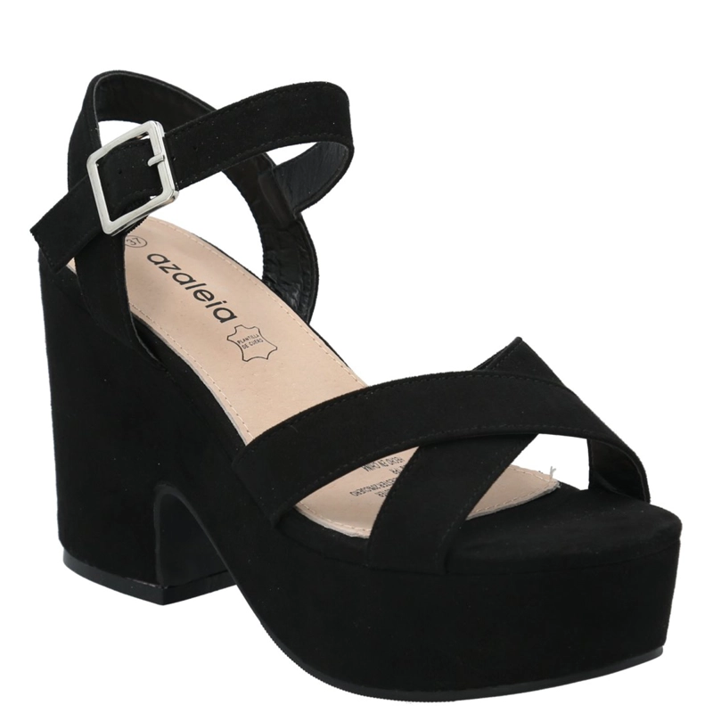 SANDALIAS MUJER AZALEIA NEGRO LEVANA - 3
