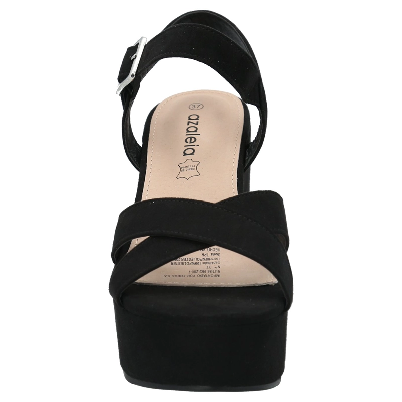 SANDALIAS MUJER AZALEIA NEGRO LEVANA - 4