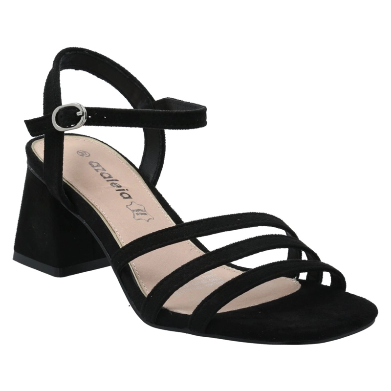 SANDALIAS MUJER AZALEIA NEGRO LIRON - 3