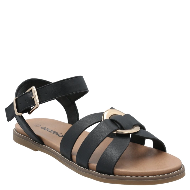 SANDALIAS MUJER AZALEIA NEGRO YONA - 2