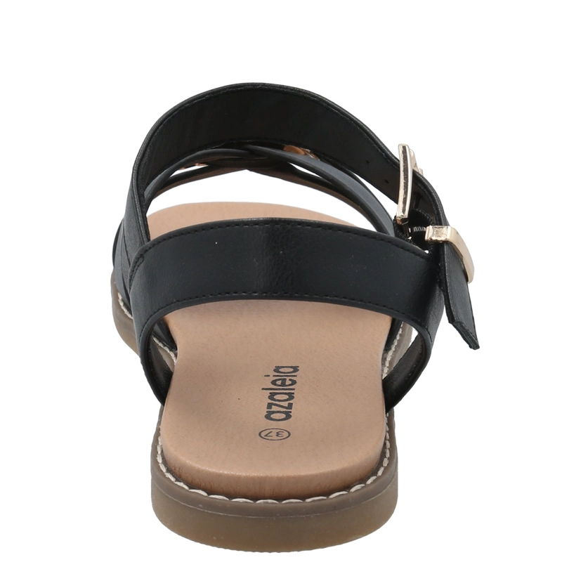 SANDALIAS MUJER AZALEIA NEGRO YONA - 5