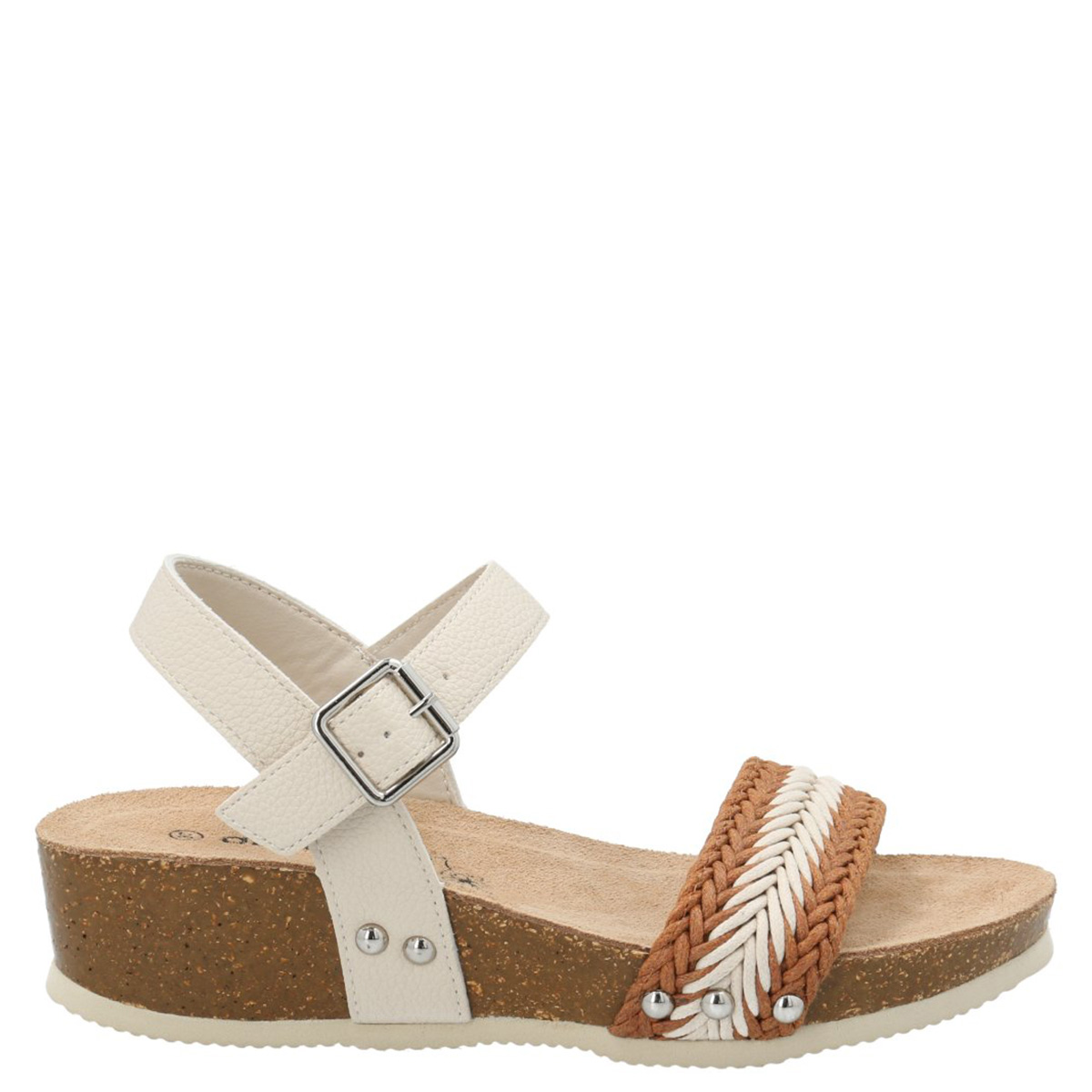 SANDALIAS MUJER AZALEIA CREMA CANDIDA - 1