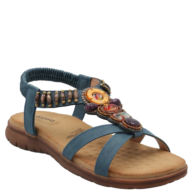 SANDALIAS MUJER AZALEIA DENIM DONIA - 2
