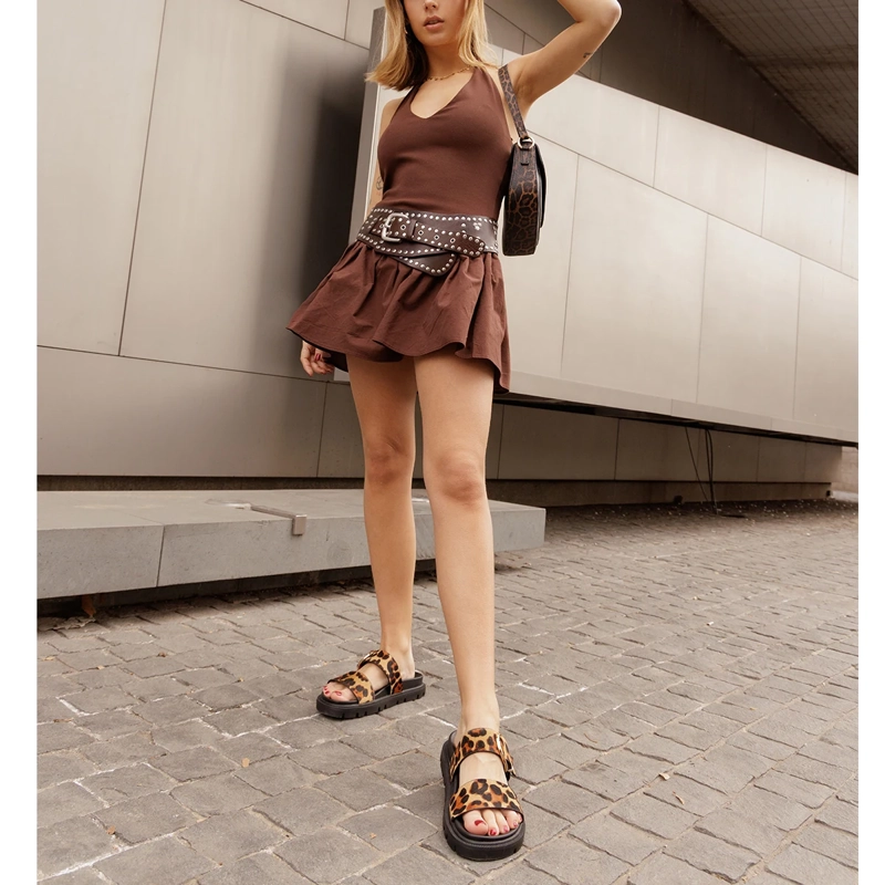 SANDALIAS MUJER AZALEIA CAFÉ LIA - 2