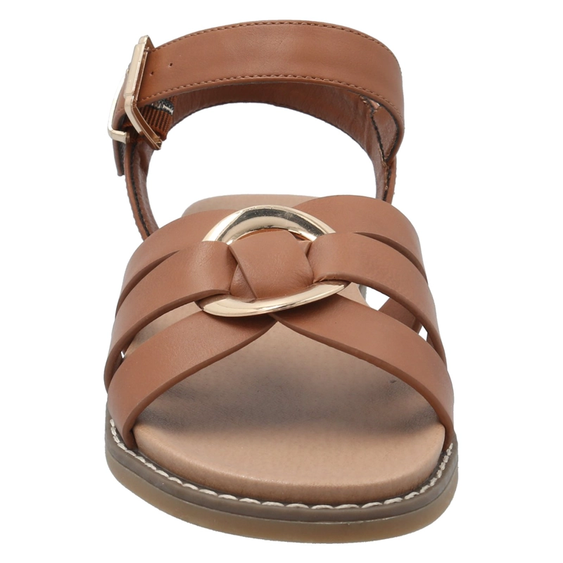 SANDALIAS MUJER AZALEIA COGNAC YONA - 3
