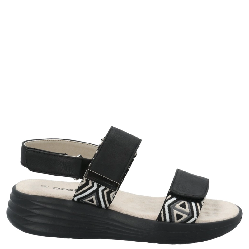 SANDALIAS MUJER AZALEIA NEGRO GRAZIELLA - 1