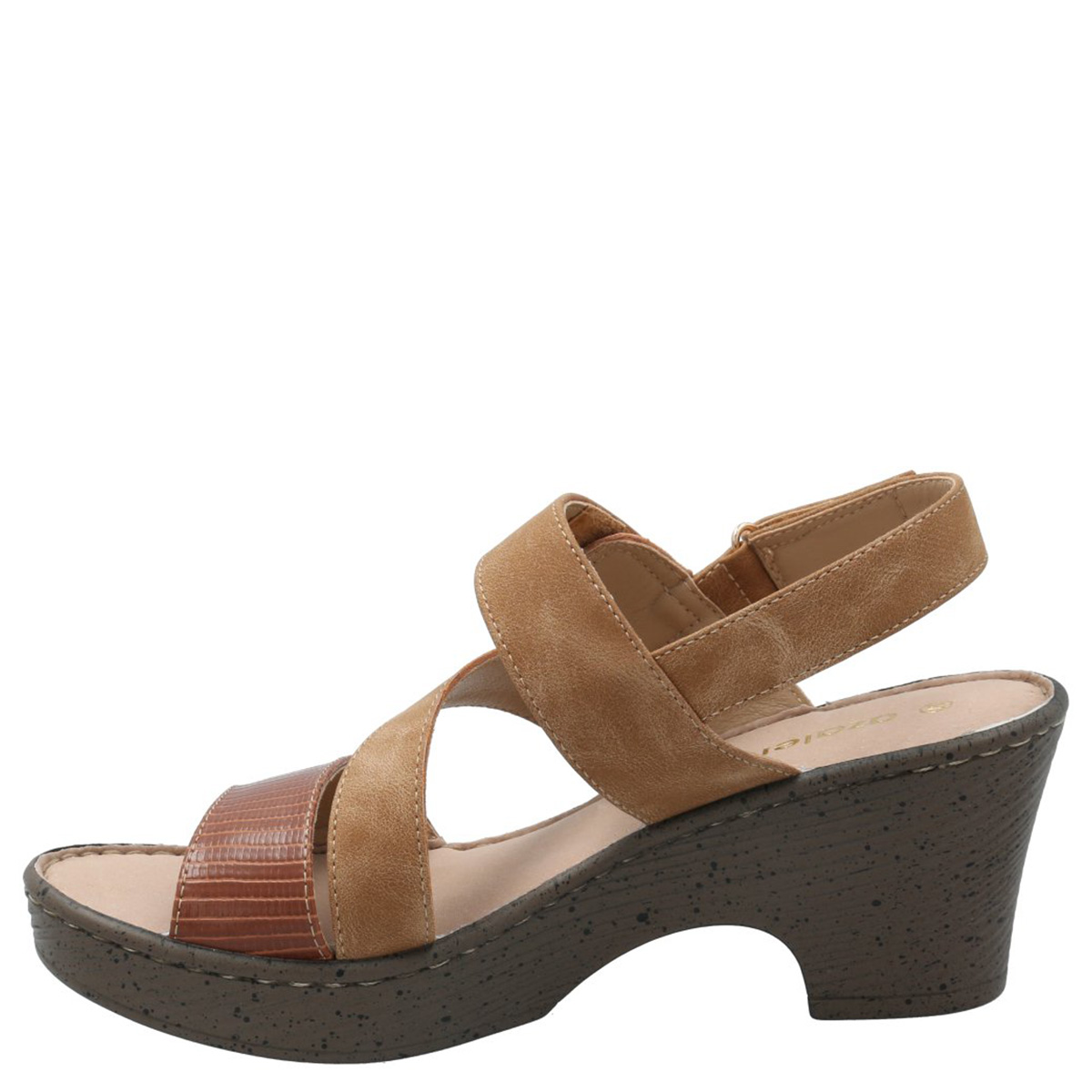 SANDALIAS MUJER AZALEIA COGNAC MILAN 2 - 5