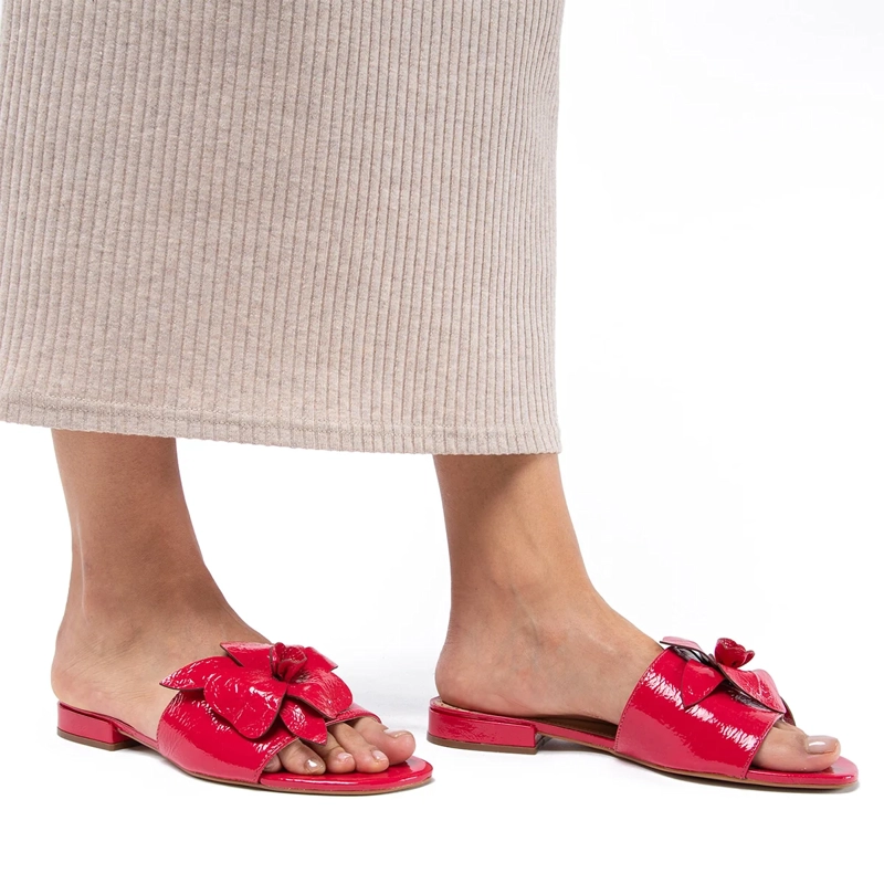 SANDALIAS MUJER GACEL FUCSIA MANUELA CUERO - 2