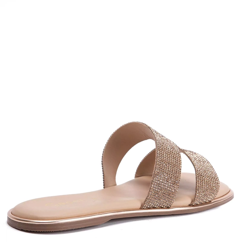 SANDALIAS MUJER GACEL CAFÉ ODETH CUERO - 4