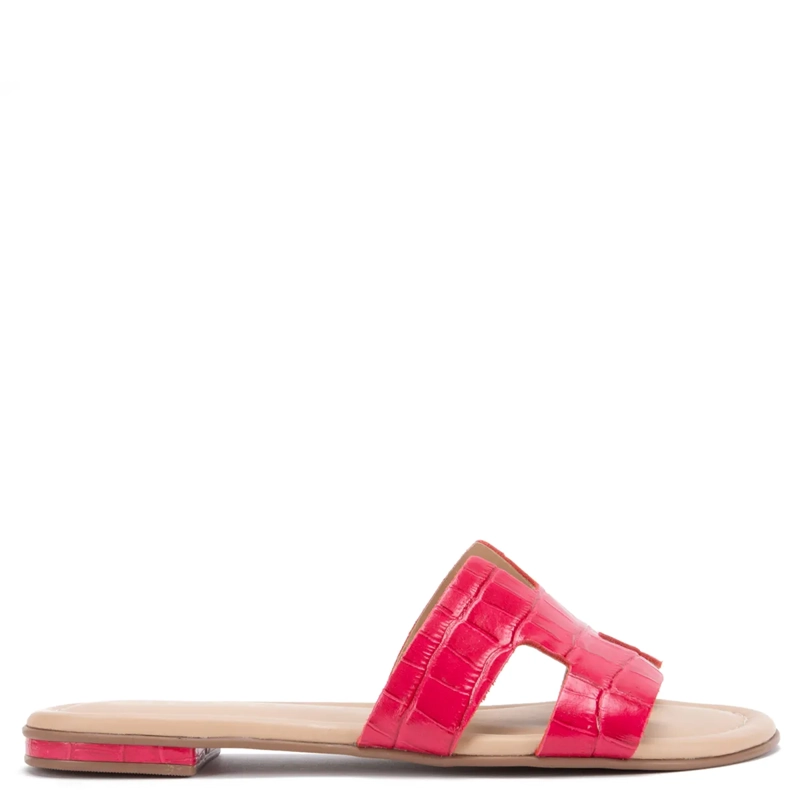 SANDALIAS MUJER GACEL FUCSIA SANDY CUERO - 1