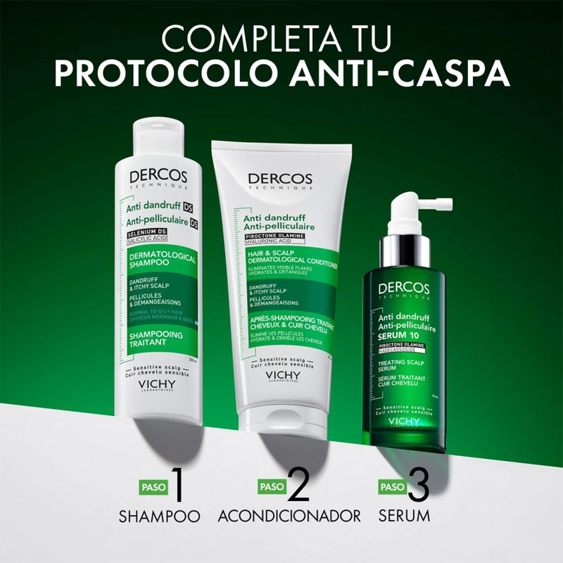 ACONDICIONADOR ANTICASPA VICHY DERCOS 200 ML - 8