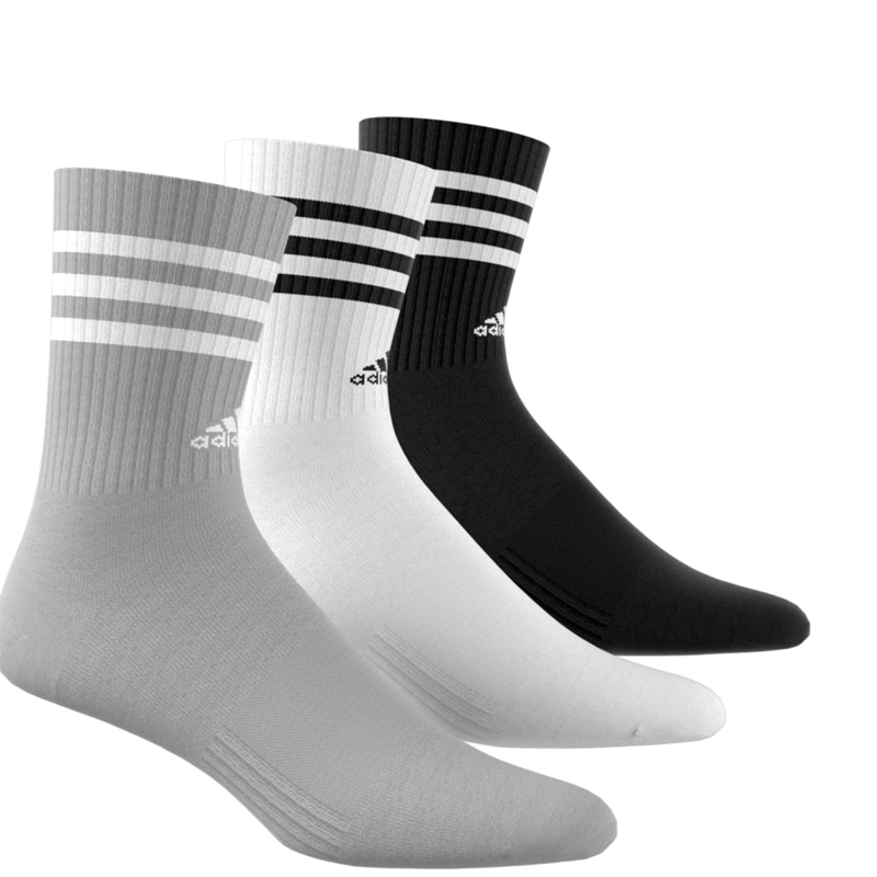 CALCETAS ADIDAS 3 TIRAS PANTORRILLAS MULTICOLOR - 3