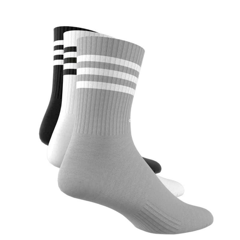 CALCETAS ADIDAS 3 TIRAS PANTORRILLAS MULTICOLOR - 4