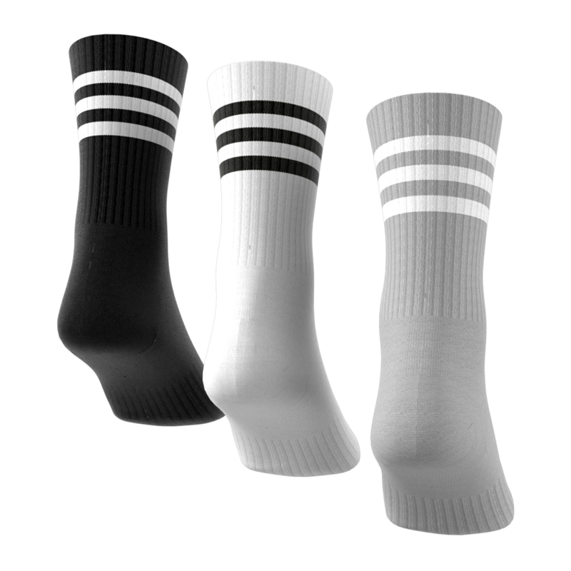 CALCETAS ADIDAS 3 TIRAS PANTORRILLAS MULTICOLOR - 5