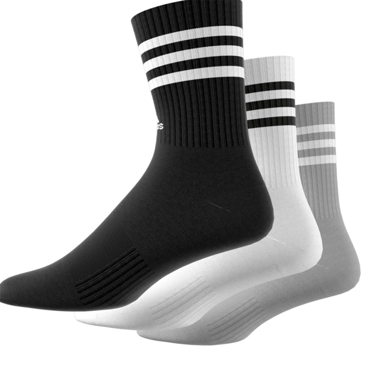CALCETAS ADIDAS 3 TIRAS PANTORRILLAS MULTICOLOR - 7