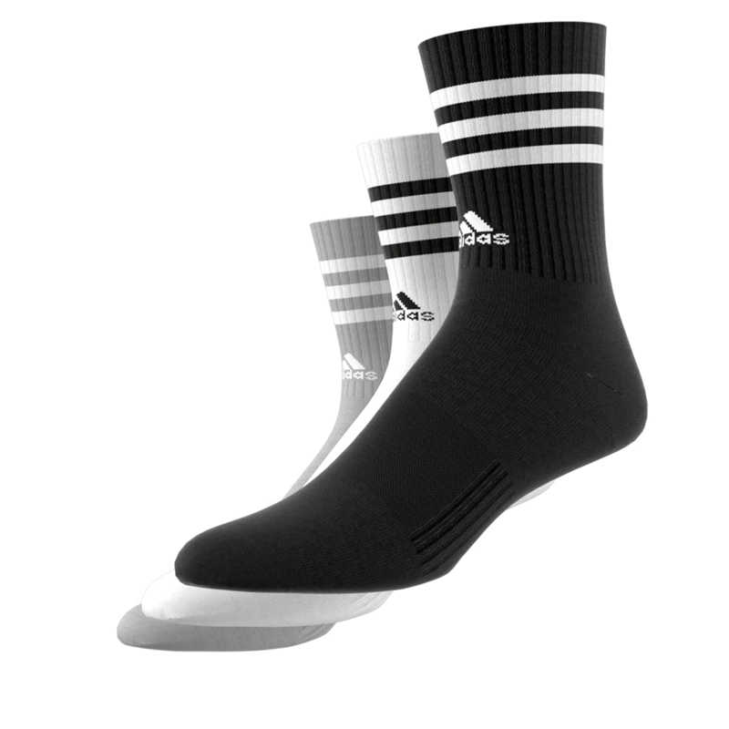 CALCETAS ADIDAS 3 TIRAS PANTORRILLAS MULTICOLOR - 8
