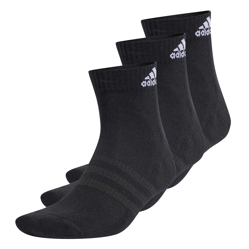 CALCETINES ADIDAS TOBILLEROS NEGRO - 1