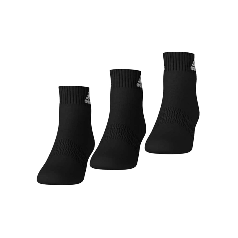 CALCETINES ADIDAS TOBILLEROS NEGRO - 12