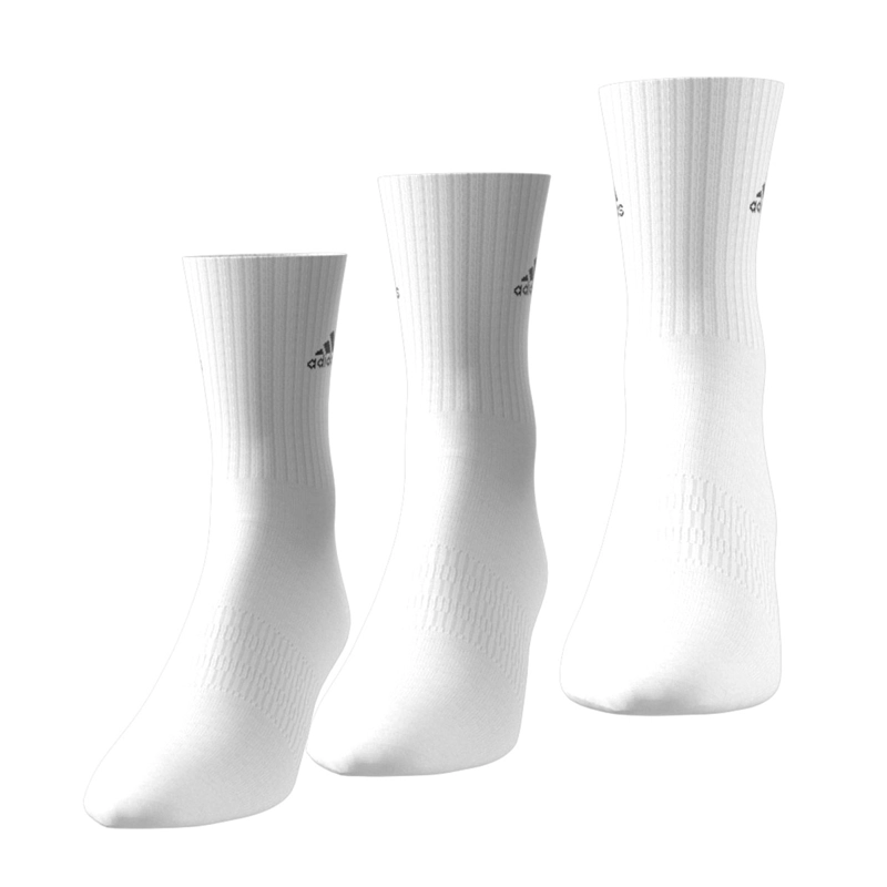 CALCETINES ADIDAS MEDIA PANTORRILLA BLANCO - 12