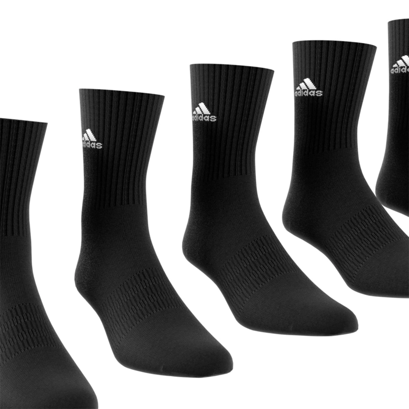 CALCETINES ADIDAS MEDIA PANTORRILLA NEGRO - 2