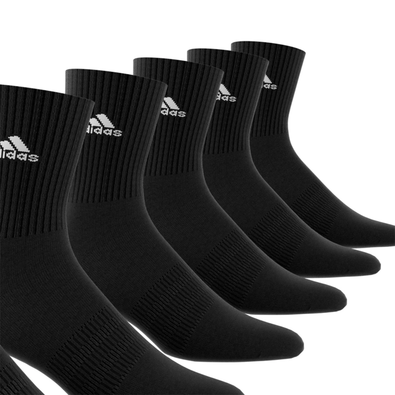 CALCETINES ADIDAS MEDIA PANTORRILLA NEGRO - 3