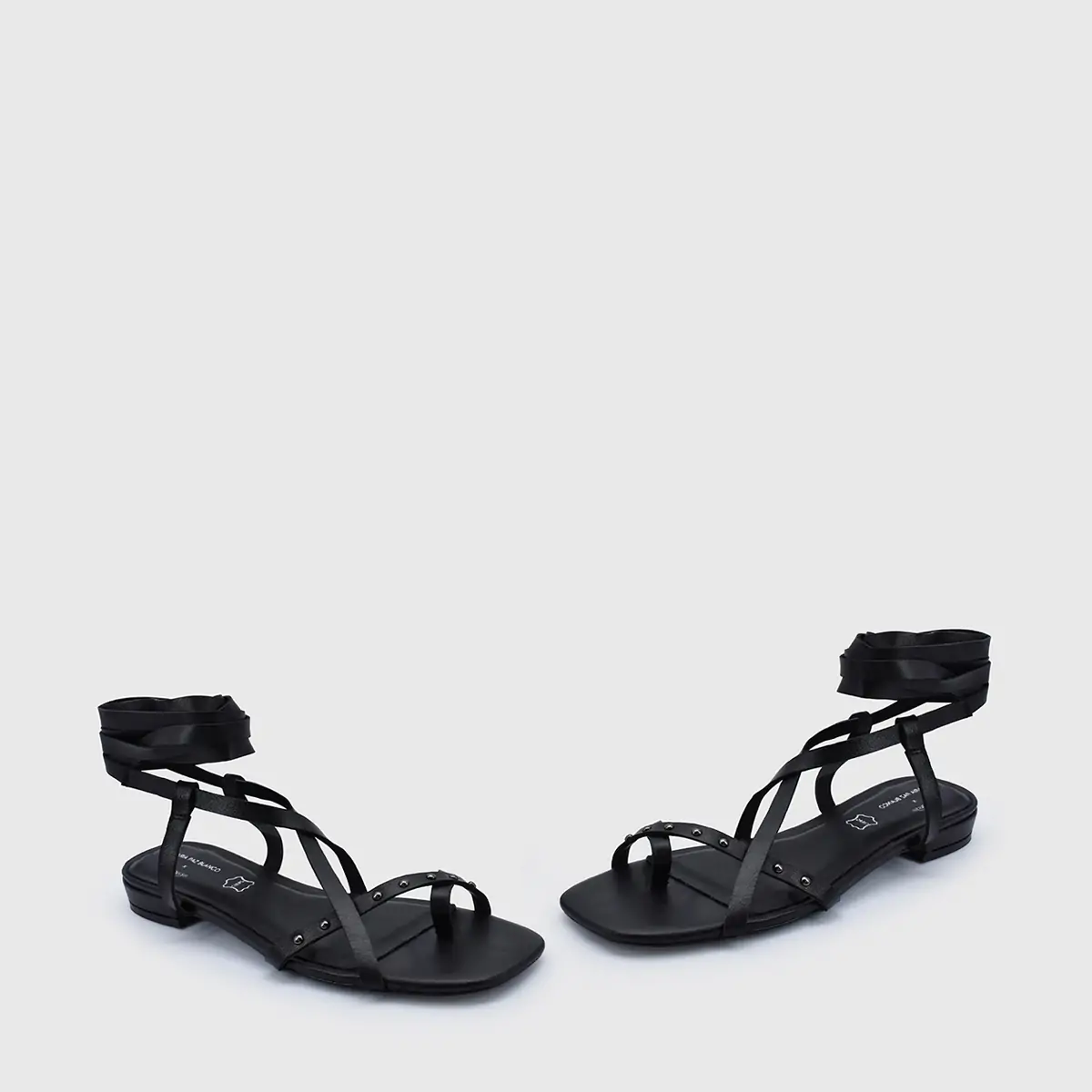 SANDALIAS MUJER MARQUIS CUERO MARÍA PAZ BLANCO STRAP - 2