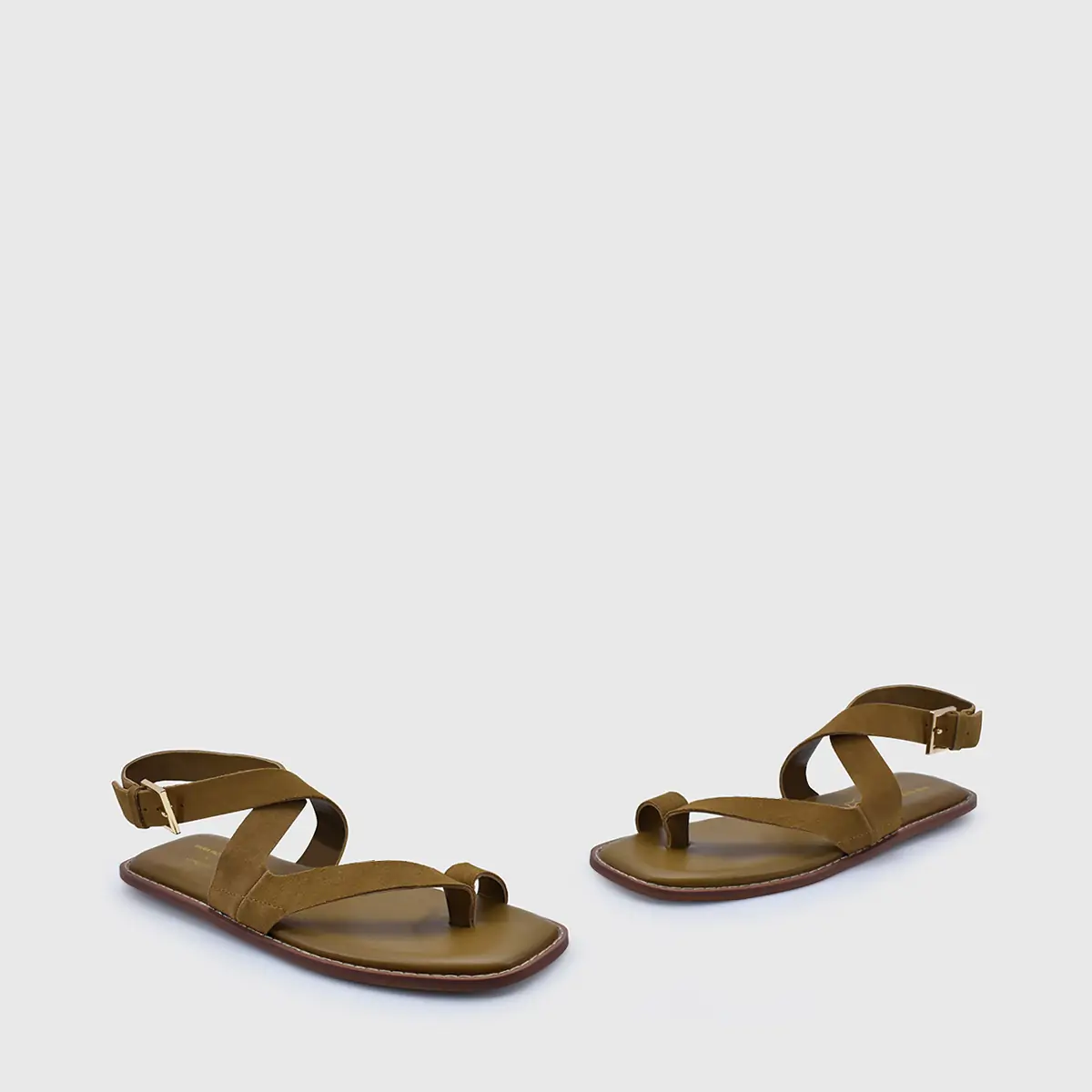 SANDALIAS MUJER MARQUIS CUERO MARÍA PAZ BLANCO FLAT - 2