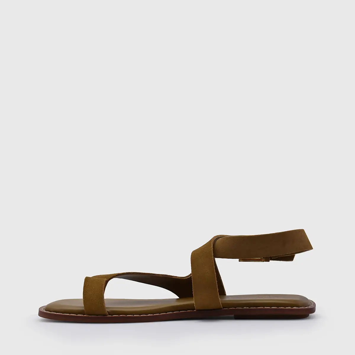 SANDALIAS MUJER MARQUIS CUERO MARÍA PAZ BLANCO FLAT - 3