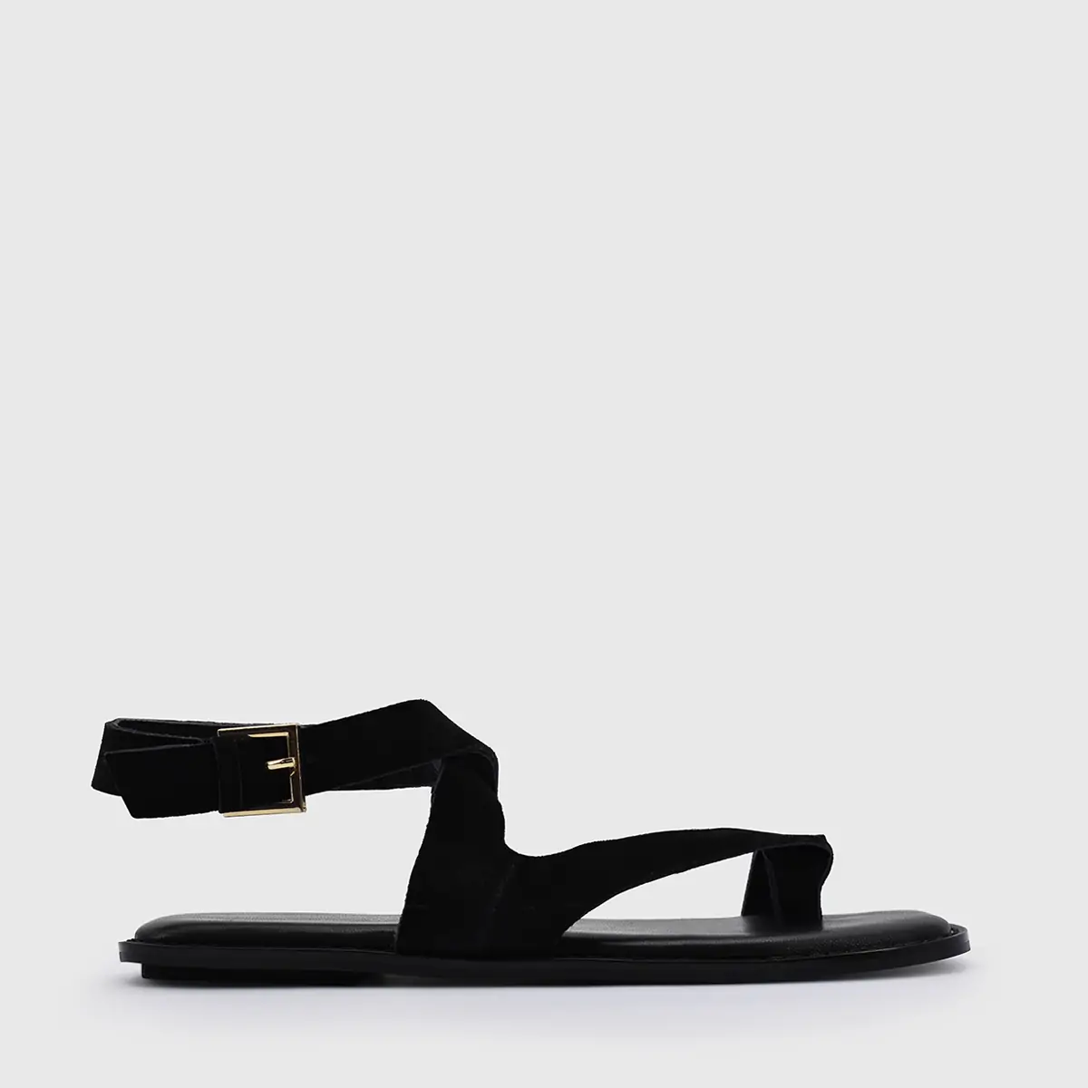 SANDALIAS MUJER MARQUIS CUERO MARÍA PAZ BLANCO FLAT