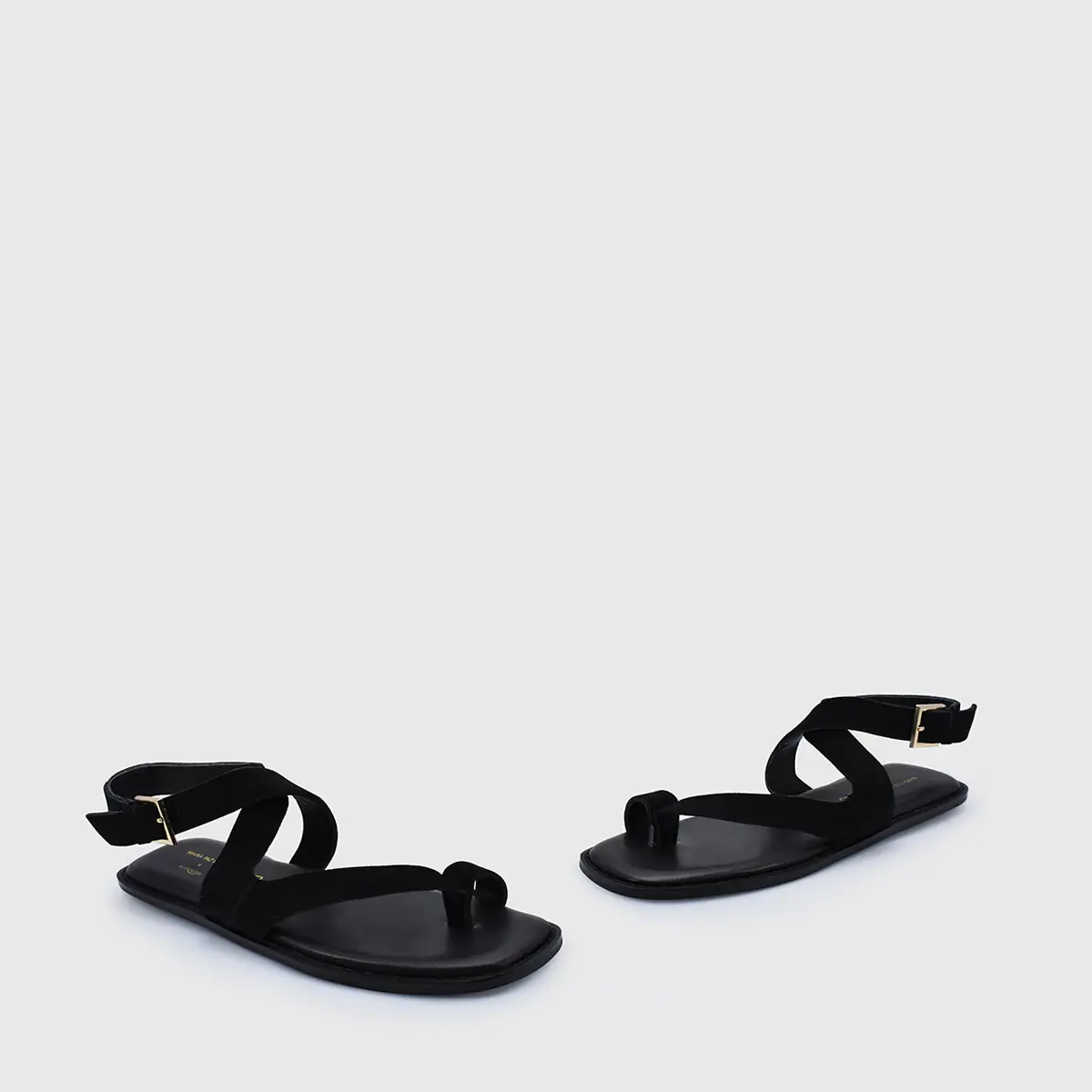 SANDALIAS MUJER MARQUIS CUERO MARÍA PAZ BLANCO FLAT - 2