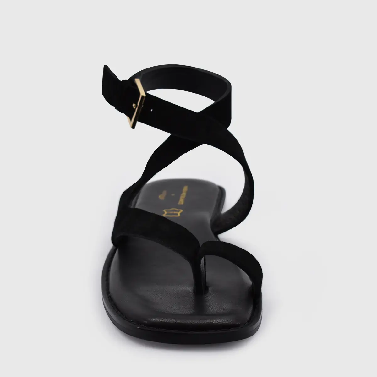 SANDALIAS MUJER MARQUIS CUERO MARÍA PAZ BLANCO FLAT - 4