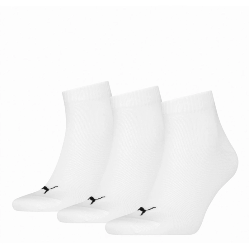 SET CALCETINES PUMA QUARTER PLAIN BLANCO - 1
