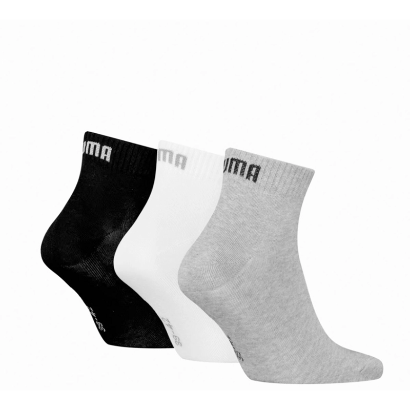 SET CALCETINES PUMA QUARTER PLAIN MULTICOLOR - 2
