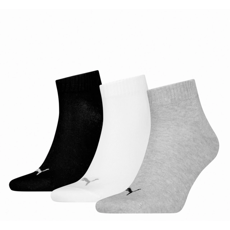 SET CALCETINES PUMA QUARTER PLAIN MULTICOLOR - 1