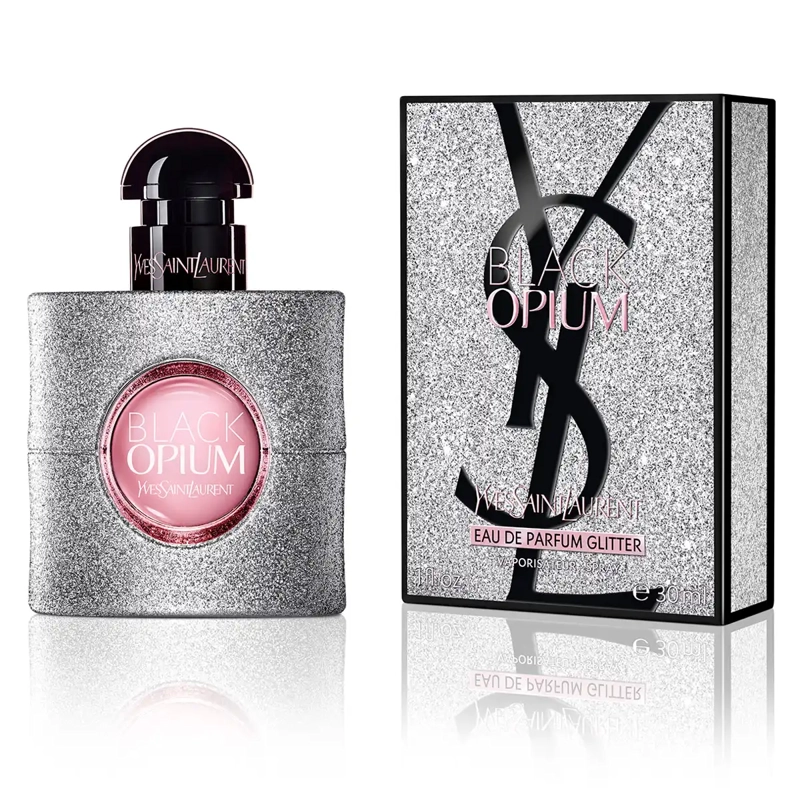 PERFUME YSL BLACK OPIUM GLITTER MUJER EDP 30 ML - 2