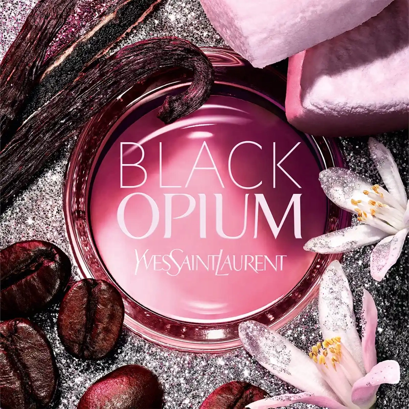 PERFUME YSL BLACK OPIUM GLITTER MUJER EDP 50 ML - 6