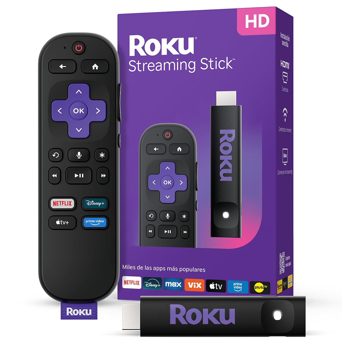 ROKU STREAMING STICK 2025 - DISPOSITIVO DE STREAMING HD PARA TV