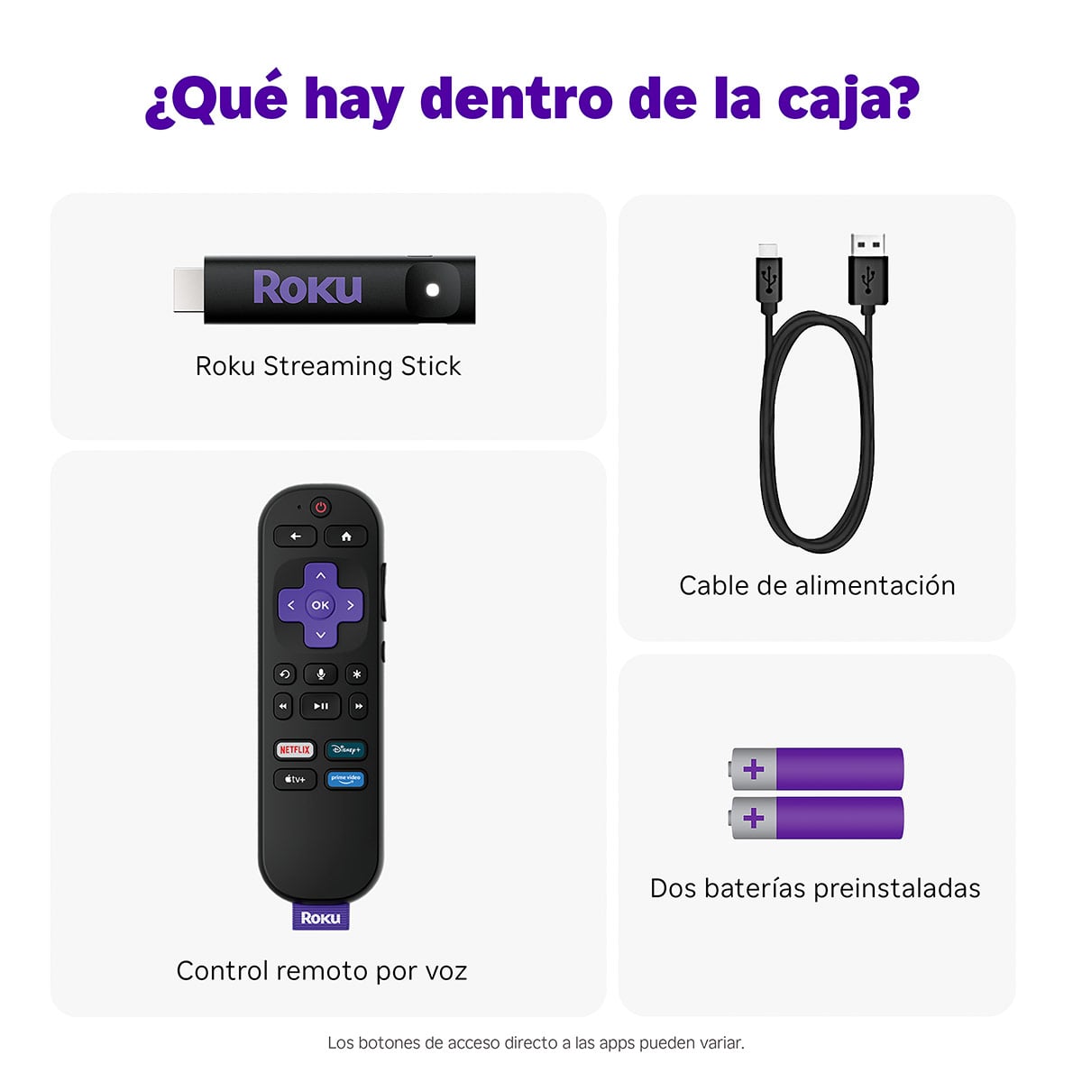 ROKU STREAMING STICK 2025 - DISPOSITIVO DE STREAMING HD PARA TV - 8